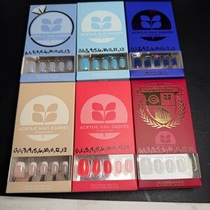 Acrylic Nail Dashes Set